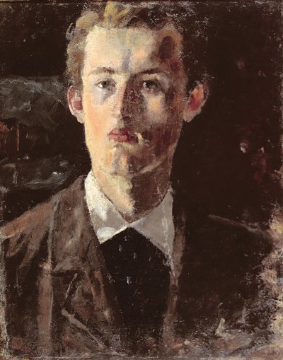 Autoportrait, 1882 - Edvard Munch